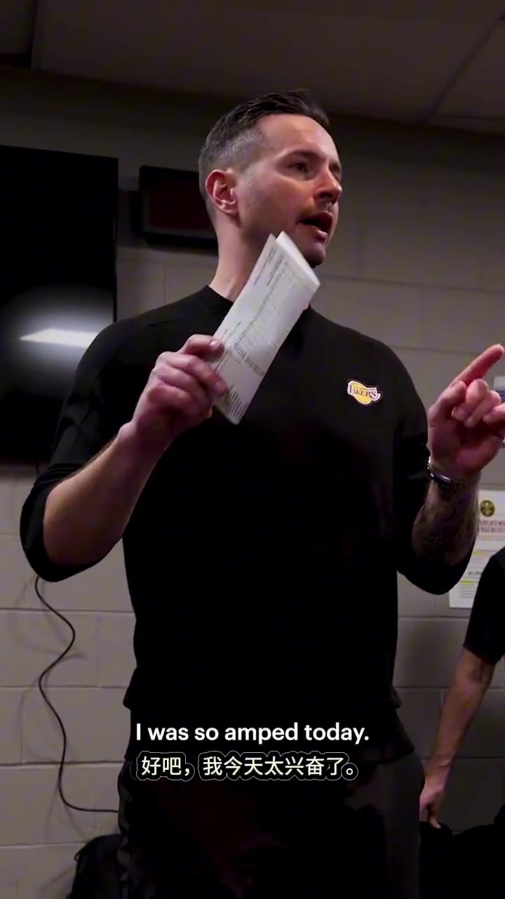 雷迪克 戰(zhàn)勝掘金后在更衣室的發(fā)言：盧卡，你回來的真好！