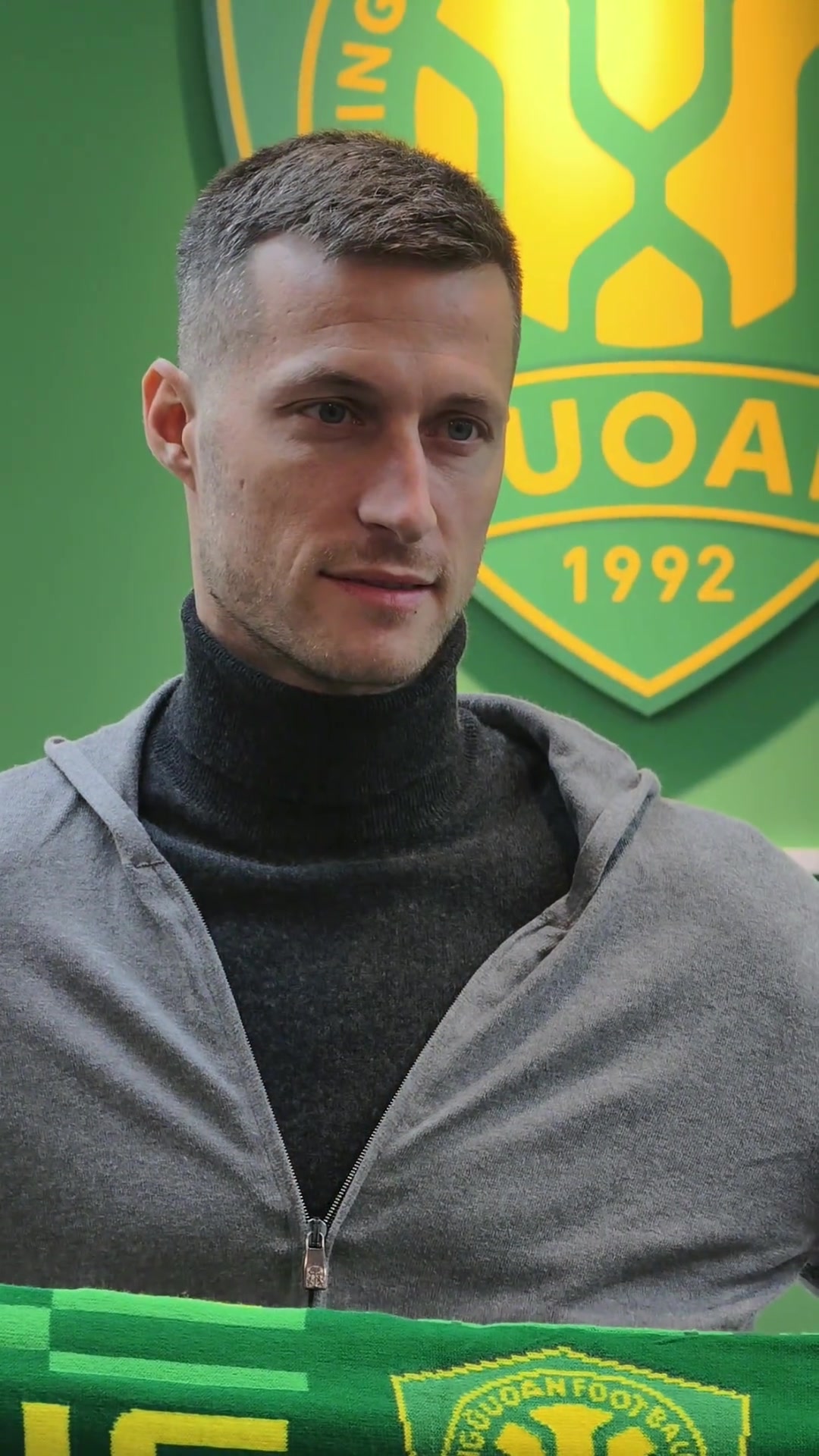 相當(dāng)帥氣！國(guó)安新援斯帕吉奇：迫不及待與大家在球場(chǎng)相見(jiàn)