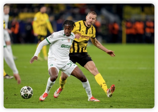 晉級(jí)16強(qiáng)!多特0-0總比分3-0葡體 阿德耶米造點(diǎn)吉拉西失點(diǎn)